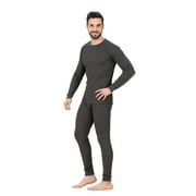 P&S Cotton Waffle Knit Thermal Underwear Set 2pc for Men Shirt Long John
