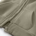 thumbnail image 6 of Staki Kids Girls Solid Jacket with Hood Toddler Outerwear Warm Autumn Winter Youth Coat 1-10Y(Bronze,2-3 Years), 6 of 9