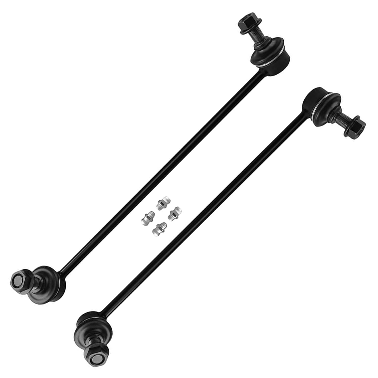 Detroit Axle - 2.4L 8pc Front Suspension Kit for 15-17 Acura TLX, 13-17 Honda Accord, 4 Tie Rod Ends 2 Sway Bar Links 2 Lower Ball Joints 2013 2014 2015 2016 2017 Replacement