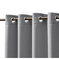 thumbnail image 4 of Mistaha 2PC Curtains Home Modern Simple Solid Color Blackout Cloth Outdoor Waterproof Sunscreen Anti UV, 4 of 6