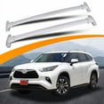 thumbnail image 1 of Snailfly Silver Cross Bars Roof Racks Fit for 2020-2024 Toyota Highlander XLE XSE Limited Platinum (Models with Side Rails), 1 of 1