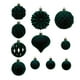 thumbnail image 5 of Seyotauo 48 Pcs Velvet Christmas Ball Ornaments,Flocked Christmas Tree Decorations,Xmas Tree Decor,Hanging Balls Ornaments with Loop,Decoration for Xmas,Holiday,Wedding,Home Decor,Multi-Shape, 5 of 8