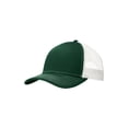 thumbnail image 1 of Top Headwear Snapback Trucker Cap - Dark Green/White, 1 of 2