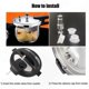 thumbnail image 3 of 6-Pack Sealer Gasket and Float Valve for Pressure Cooker Replacement Parts Accessory Kit_c*, 3 of 5
