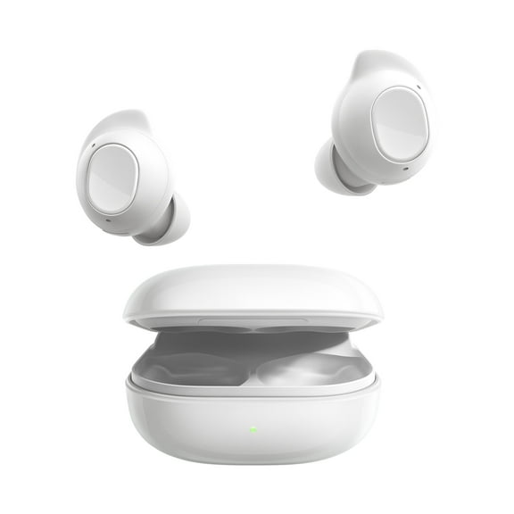 Open Box Samsung Galaxy Buds FE Bluetooth Earbuds with Charging Case, White
