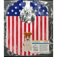 thumbnail image 2 of Carolines Treasures BB3096BIB Patriotic USA Wire Fox Terrier Baby Bib 10 x 13" multicolor, 2 of 3