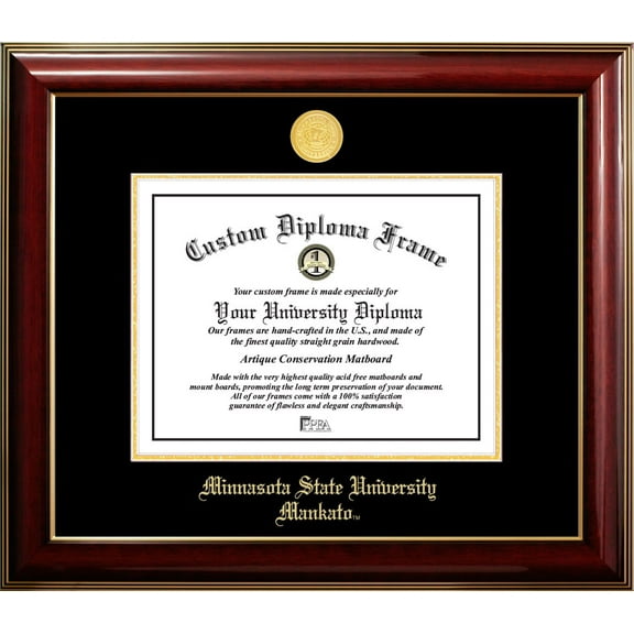 Minnesota State University Mankato Classic Diploma Frame