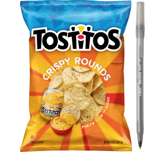 Tostitos Tortilla Chips, Crispy Rounds with pan