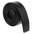 thumbnail image 1 of Correa de cinturón de cuero PU para hombre Sin hebil Cinturones reversibles Cinturones de cintura con bloqueo automático Patrón de Lichee negro Macarena Cinturones casuales para hombres Sin hebilla, 1 of 8
