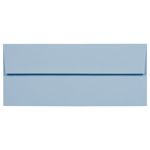 JAM Paper No. 10 Envelopes, 4 1/8 x 9 1/2, Baby Blue, 1000/Carton