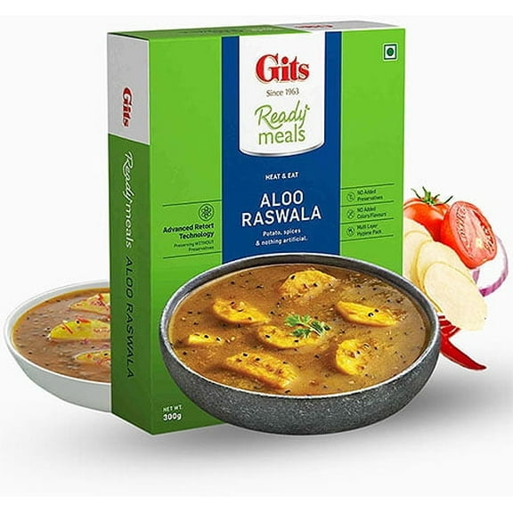Gits Aloo Raswala (Ready-to-Eat) 10 oz pack