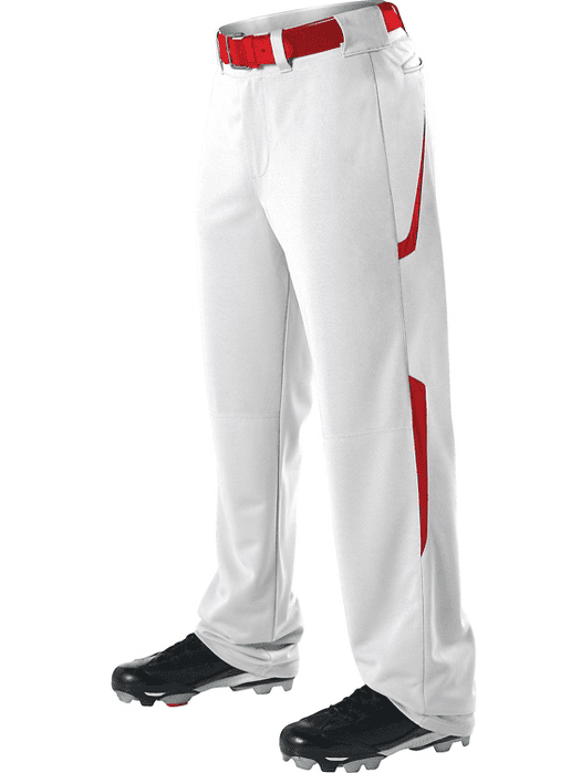 Alleson Athletic Baseball/softball Pants Red Sz Youth Large
