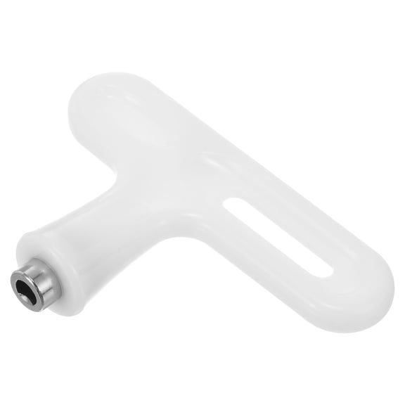 Uxcell Steel Track Spikes Wrench Sports Shoe Spikes Replacement Tool T Type Wrench Nail Puller White