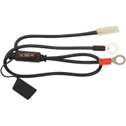 White Ring Terminals