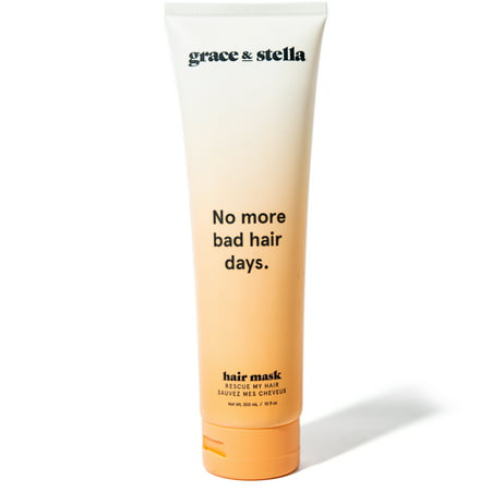 Grace & Stella Rescue My Hair Mask | Intensive Hydrating Deep Conditioner Hair Treatment for Frizzy Hair, Dry Hair, and Damaged Hair | Argan Oil Hair Mask | PARABEN, CRUELTY & SULFATE FREE HAIR CARE