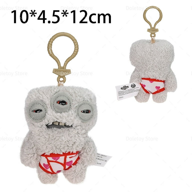 Fuggler Plush Keyrings Funny Ugly Monster Fugg Mr Needles Greedy