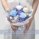thumbnail image 4 of Ramo de rosas azules preservadas de Casaido con collar I Love You, 4 of 8