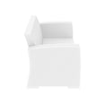 thumbnail image 4 of Compamia Monaco Causeuse d'Extérieur Blanche avec Coussin, 4 of 7