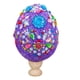 thumbnail image 2 of Huevo de Pascua con lentejuelas DIY, arte creativo de Pascua, regalo decorativo para fiestas de Pascua. Violeta, 2 of 9