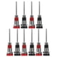 thumbnail image 4 of Enchufe Tipo Banana, Fuerte Transmisión De Información 10 Piezas Conector Tipo Banana De área De Contacto Amplia Multiusos Para Equipos De Prueba Electrónicos Para Cable De, 4 of 8
