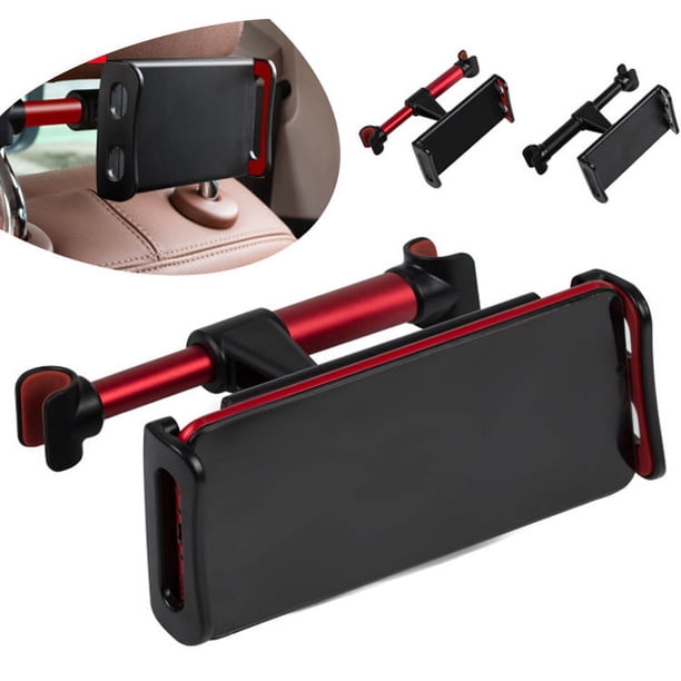 Soporte para teléfono celular con reposacabezas de pantalla plana Soporte para teléfono con reposacabezas para asiento automático de 4-11 pulgadas Soporte ajustable para teléfono celular con pantalla
