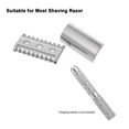 thumbnail image 4 of Double Edge Safety Razor Stainless Steel Open Comb Head Men Safety Razor Head Beard Shaving Tool for Barber Male Home Use, 4 of 4