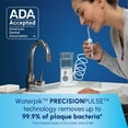 thumbnail image 4 of Waterpik Nano Water Flosser with 3 Settings, 2 Tips, ADA Accepted, White, 4 of 13