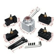 thumbnail image 1 of Changement Outil Post Kit, Outil de Tour en Alliage d'Aluminium Mini Tour Outil Porte-Kit pour Table, 1 of 8