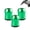 Green*3, variant on Magnetizer and Demagnetizer Tool Set for Drill, Universal Magnetic Bit Holder for Screwdriver & Impact Driver