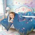 thumbnail image 3 of Manfei Sea Animal Axolotl King Size Comforter Sets,Cartoon Animals Print Comforters King Size,Reversible,3pcs,1 Comforter and 2 Pillowcases, 3 of 7
