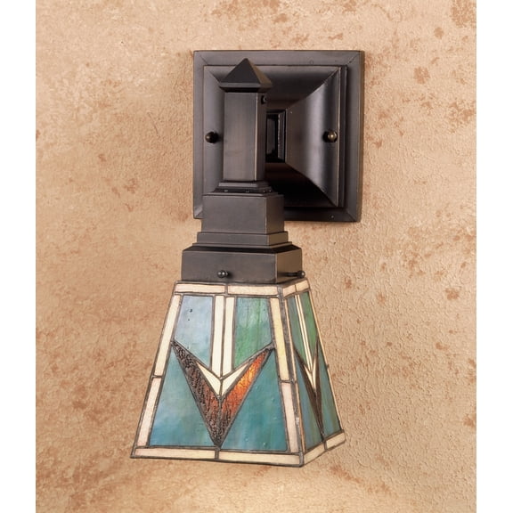 Meyda Home Indoor Living Room Decorative 5""W Valencia Mission Wall Sconce