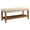 Beige and Oak, variant on Bowery Hill Bench in Blue and Oak
