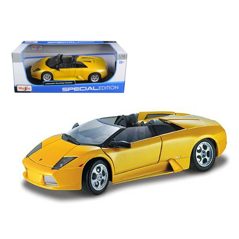 Lamborghini Murcielago Roadster Yellow 1/18 Diecast Model Car by