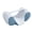 Blue A, variant on Ruanlalo Contour Memory Foam Pillow Orthopedic Sleeping Pillow Cervical Neck Pillow Prevents Side Sleeping for Back Stomach Sleepers Postoperative Recovery