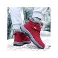 thumbnail image 3 of Winter Men's Fashion Anti-Slip Fleece Snow Boots, Thick Cotton Padded Warm Short Boots for Couples, 3 of 5