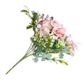 thumbnail image 4 of Tela artificial, simulación de rosas, Bonquet floral, herramienta de decoración de plantas para bodas en el hogar 2 piezas Speravity HA7979-00B, 4 of 6