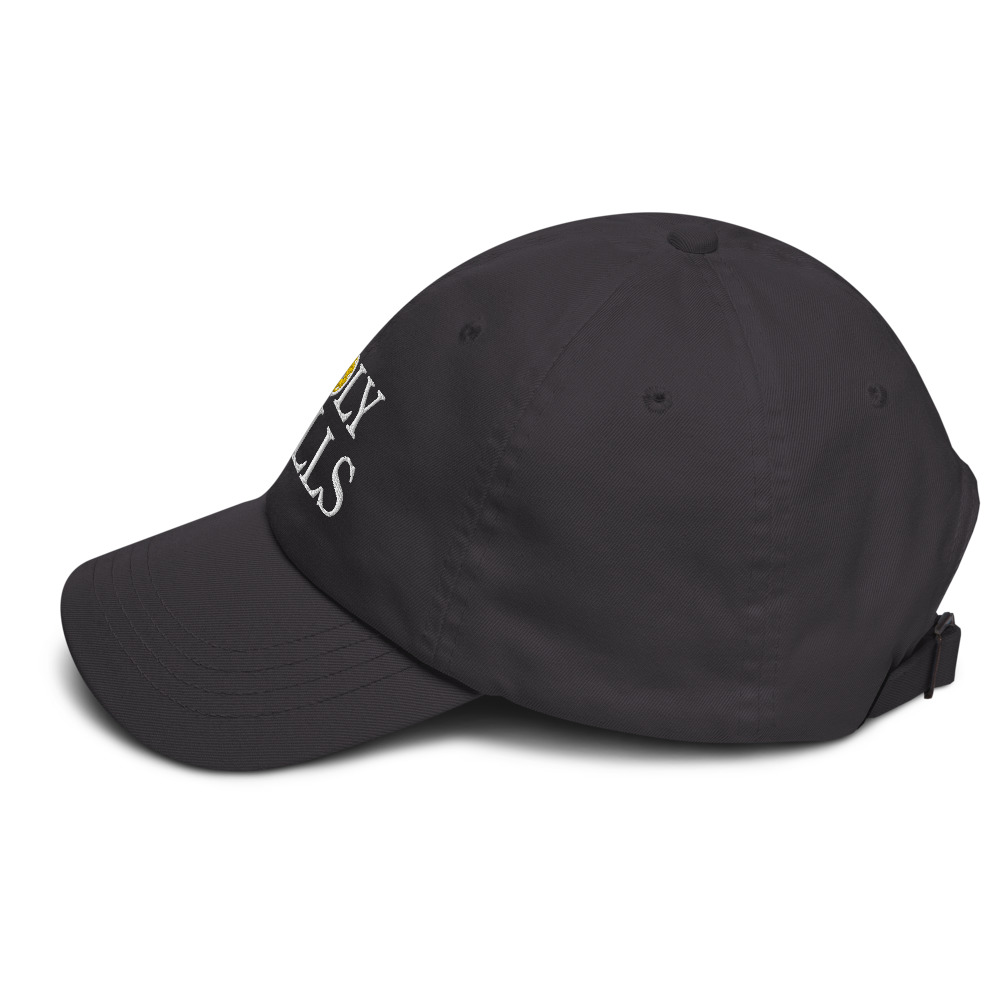 Holy Balls Pickleball Hat - Dad hat (Dark Grey)