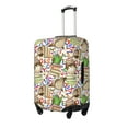 thumbnail image 2 of Fotbe Owl Back To School Luggage Cover Protector,Suitcase Protector,Scratch and Dirt Resistant,Fits 18-32 Inch Luggage-Large, 2 of 9