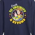 thumbnail image 3 of Toy Story - Friends To Infinity - Toddler And Youth Long Sleeve Graphic T-Shirt, 3 of 5