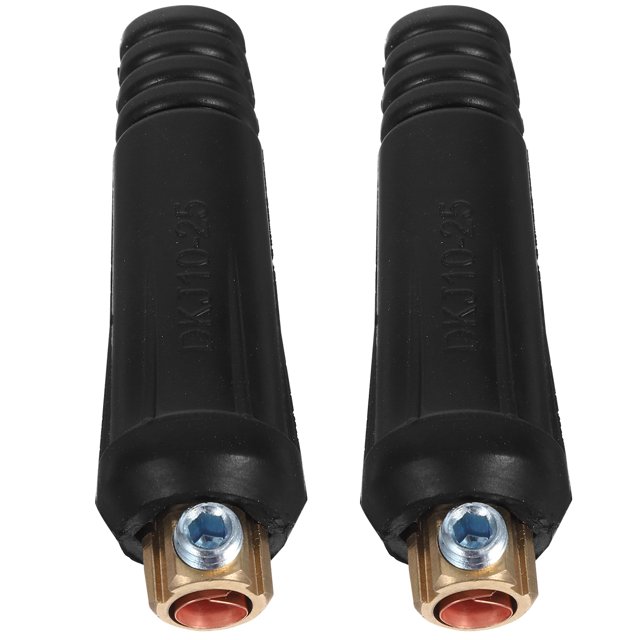1 Juego de conector de Panel de Cable de soldadura, accesorio de máquina de soldadura eléctrica de ajuste rápido con mangas