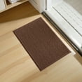 thumbnail image 4 of Subrtex Chenille Bathroom Rugs, Extra Soft and Non Slip Bath Mats, Thick Rubber Backing Washable Shower Rugs & Home Decor Accessories (Brown,16"*24"), 4 of 8