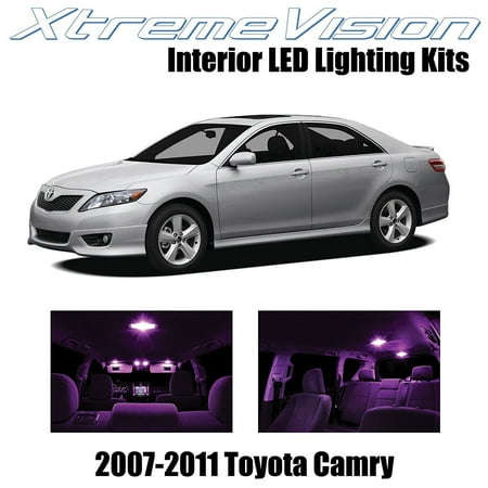 Xtremevision Led For Toyota Camry 2007 2017 12 Pieces Pink Premium Xtremevision Led For Toyota Camry 2007 2017 12 Pieces Pink Premium Interior Kit Package Installation Tool