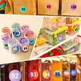 thumbnail image 6 of 1 to 100 Number Stickers Consecutive Number Stickers 500pcs Self Adhesive Number Inventory Stickers 1inch, 6 of 7