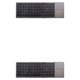 thumbnail image 2 of Teclado plegable inalámbrico recargable Methold para computadora portátil 2piezas Negro, 2 of 6