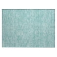 thumbnail image 2 of Addison Rugs Chantille Indoor/Outdoor Transitional Floral Aqua Washable Rectangle Rug, 1'8" x 2'6", 2 of 6