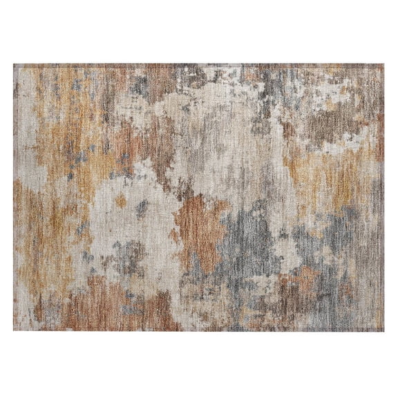 Dalyn Rugs Machine Washable Indoor/Outdoor Chantille ACN2144 Paprika 1'8" x 2'6" Rug