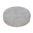 thumbnail image 1 of Cojín para asiento de silla, grueso, cálido y resistente, redondo, de 30 a 40 cm 03 35cm - Gris claro, 1 of 7