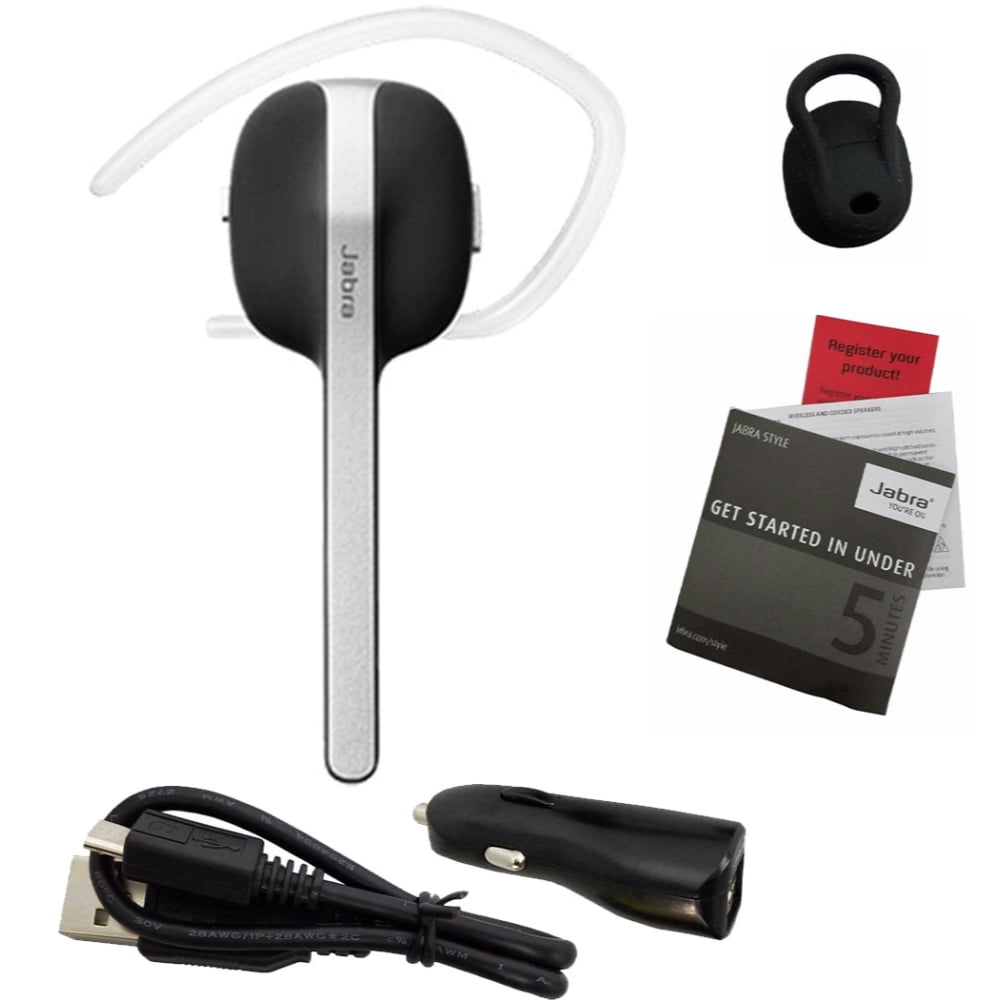 Jabra Style Wireless Bluetooth 4.0 Stream Music GPS Calls Headset 100