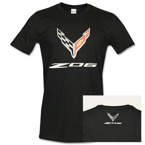 C8 Z06 Corvette Black T-Shirt - XXL