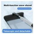 thumbnail image 7 of Retractable Car Snow Brush and Ice Scraper, 2-in-1 Extendable Snow Shovel for Vehicle, White, 7 of 7
